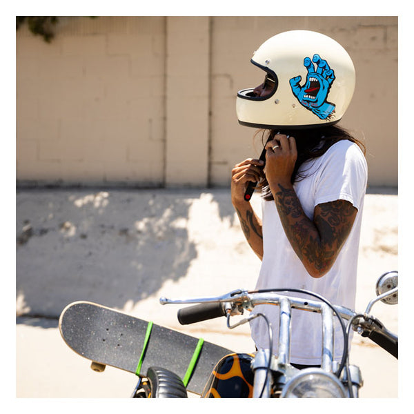 Casque Moto Gringo Biltwell x Santa Cruz