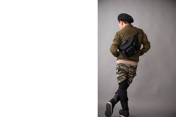 Military Bag noir