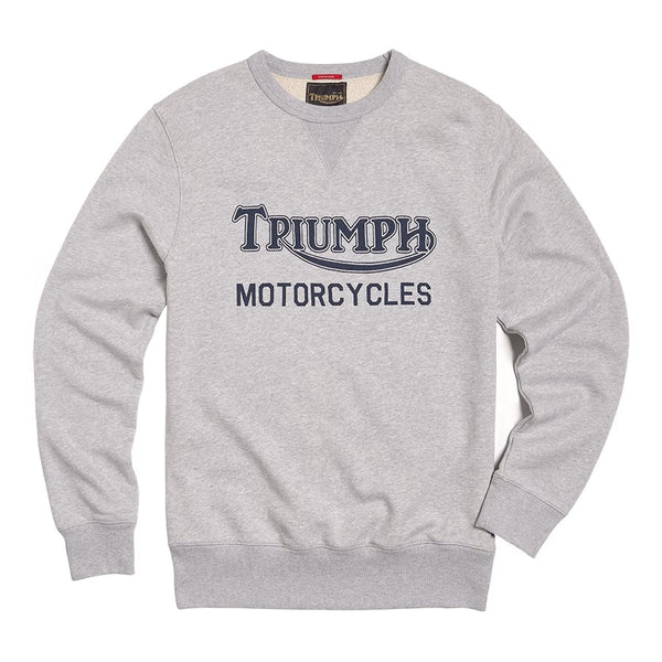 Triumph Sweat Radial Gris chiné