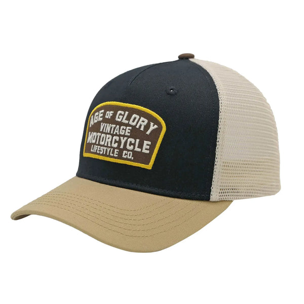 Casquette Trucker Buddy Black / Ecru / Khaki