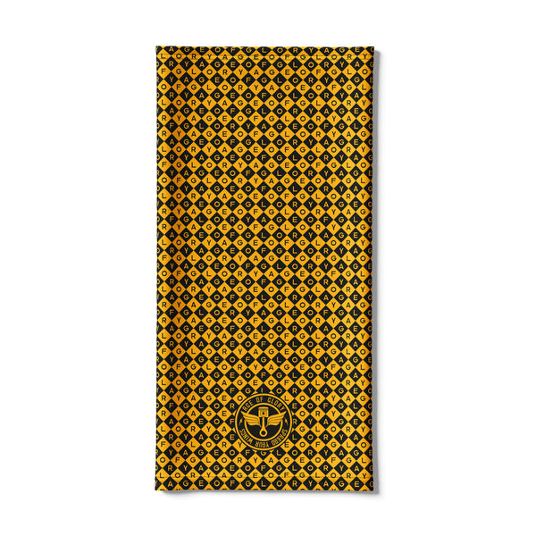 Tour de cou Diamonds Black / Yellow