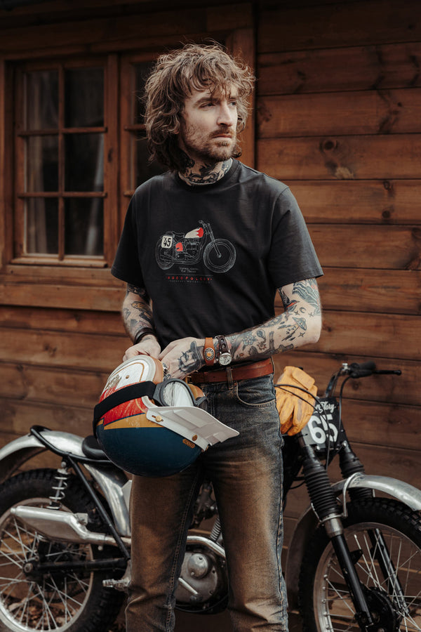 Tee-shirt Legendary - Hardtail Washed Black