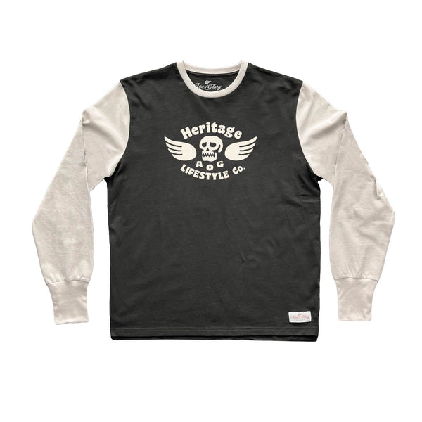 Tee-shirt ML Genuine Noir - Ecru