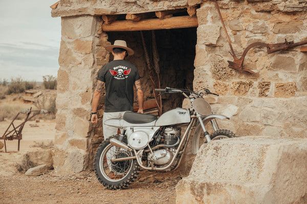 Tee-shirt Genuine Noir - Ecru