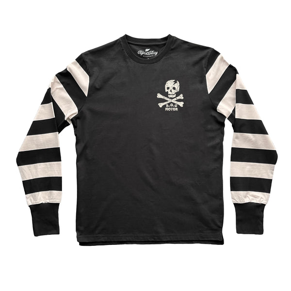Tee-shirt ML Marauder Noir - Ecru
