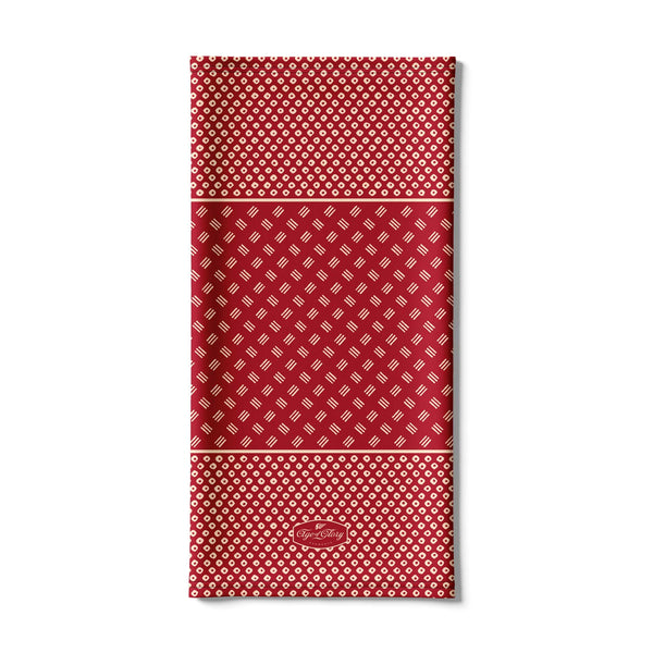 Tour de cou Kanoko Dark Red