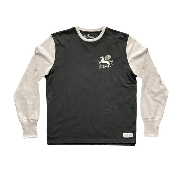 Tee-shirt ML Pegasus Noir / Ecru