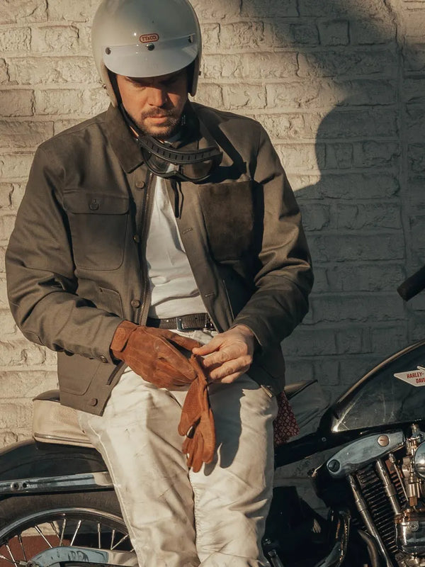 Gants CE Rover Caramel Suede