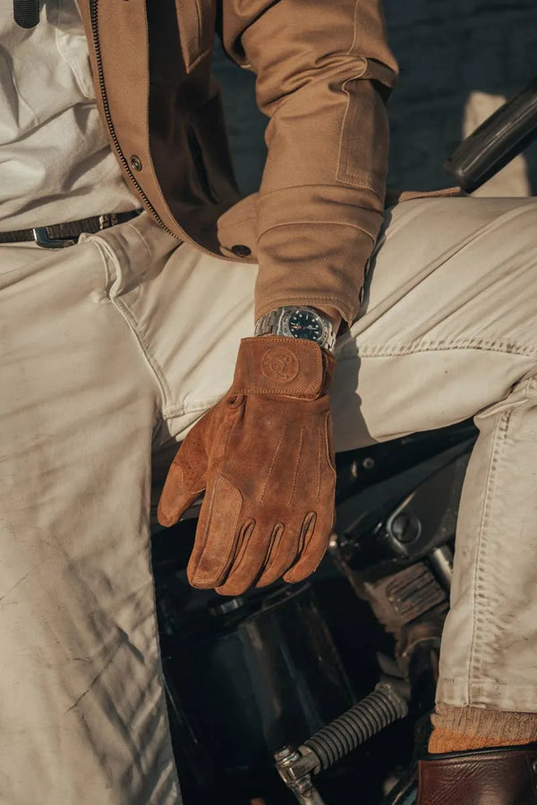 Gants CE Rover Caramel Suede