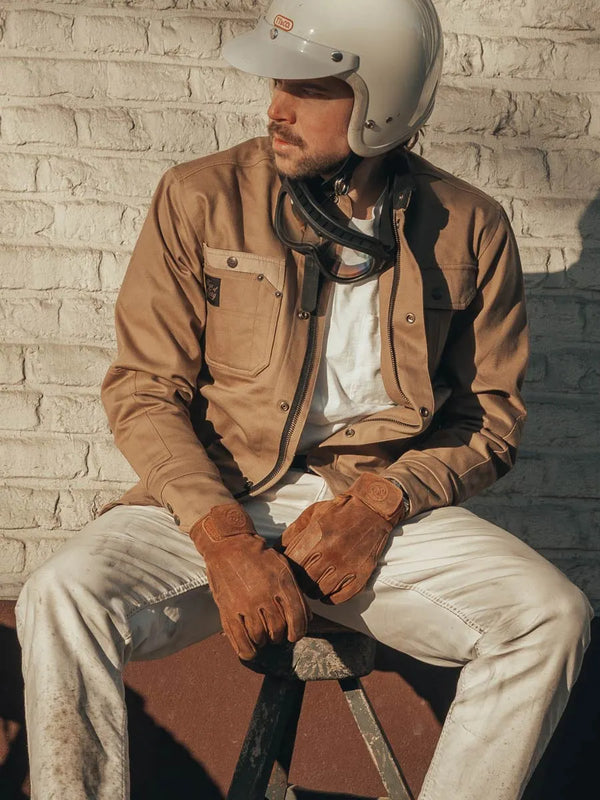 Gants CE Rover Caramel Suede