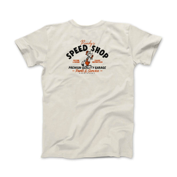 Tee-shirt Speed Shop Ecru