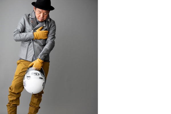 Gants Leather Yellow