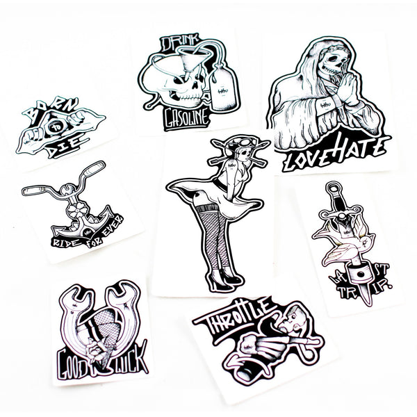 Pack 8 Stickers 4h10 V4