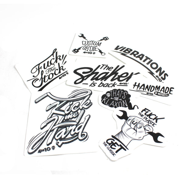 Pack 8 Stickers 4h10 V1