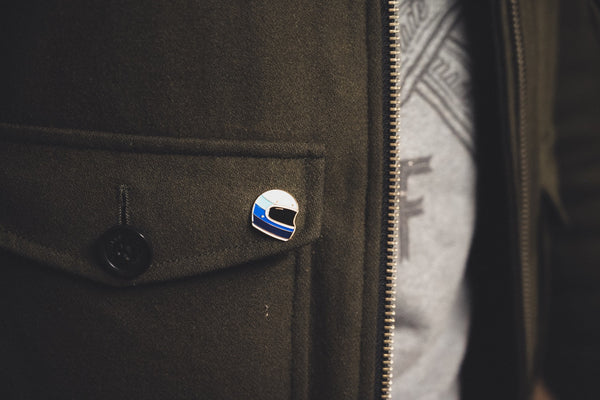 Pin's 4h10 - Blue Helmet
