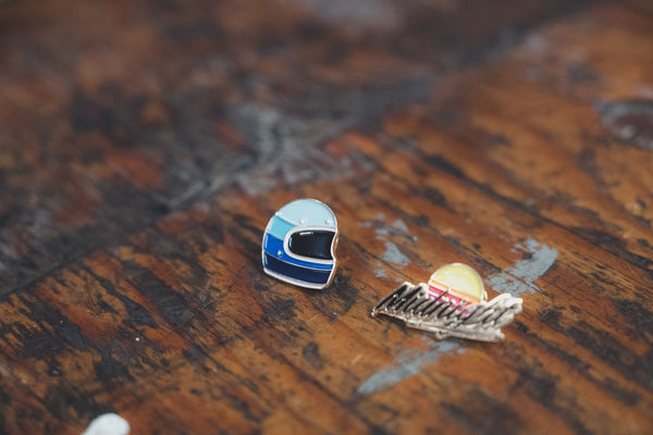 Pin's 4h10 - Blue Helmet