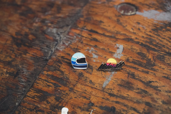 Pin's 4h10 - Blue Helmet