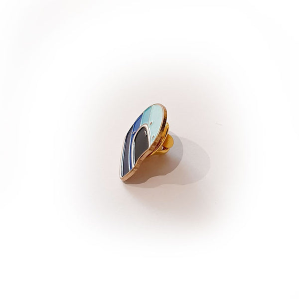 Pin's 4h10 - Blue Helmet