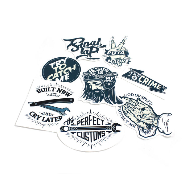 Pack 8 Stickers 4h10 V3