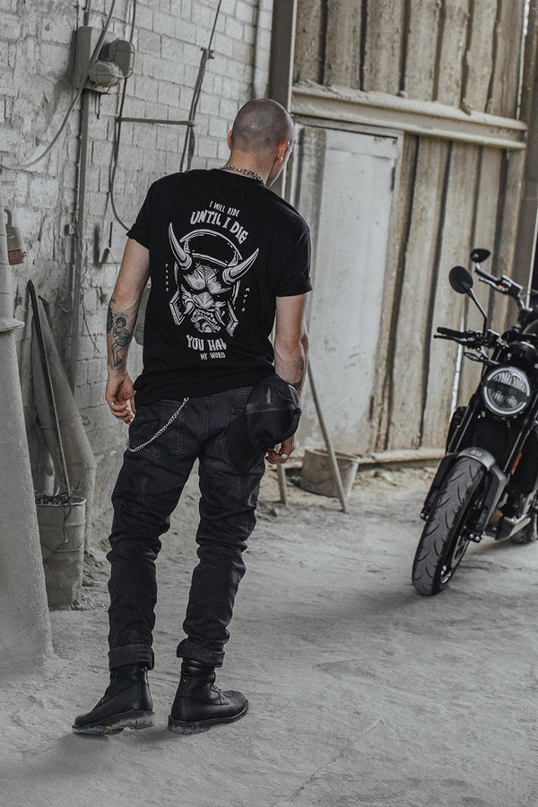 BOSS DYN 01 - Pantalon moto couple slim homologuée AAA
