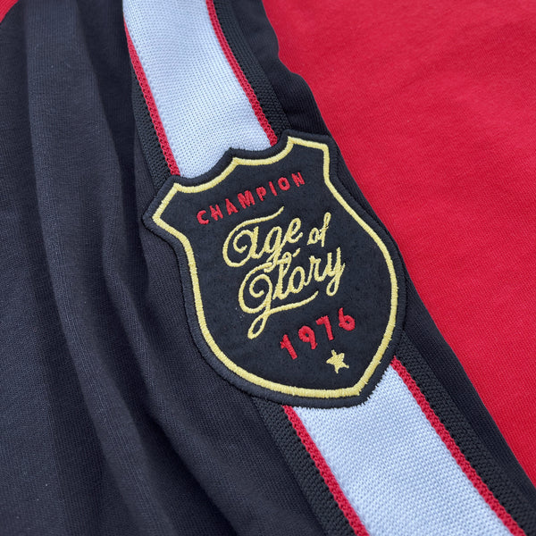 Trophy LS Tee Rouge Noir