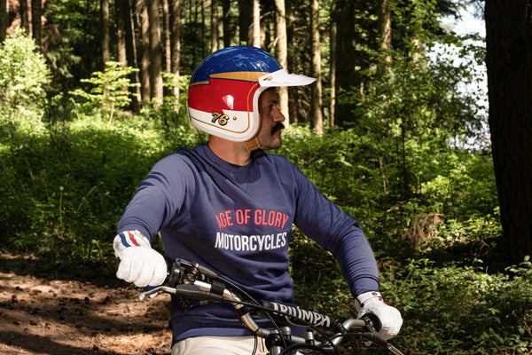 Vintage Raglan Sweat Navy