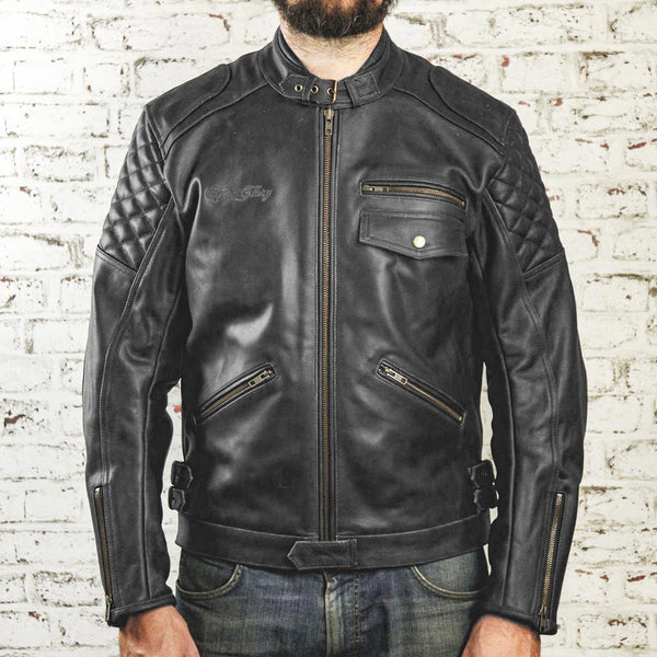 Kingpin Leather jacket Black