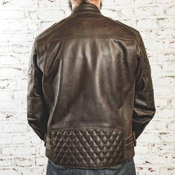 Kingpin Leather jacket Brown