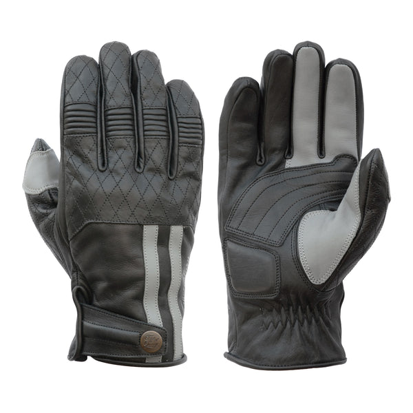 Miles Gloves Noir Gris