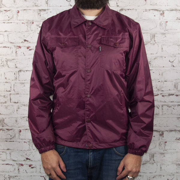 Roadie Coach Jacket Burgundy
