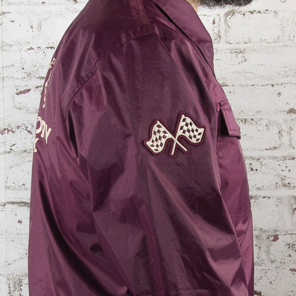 Roadie Coach Jacket Burgundy