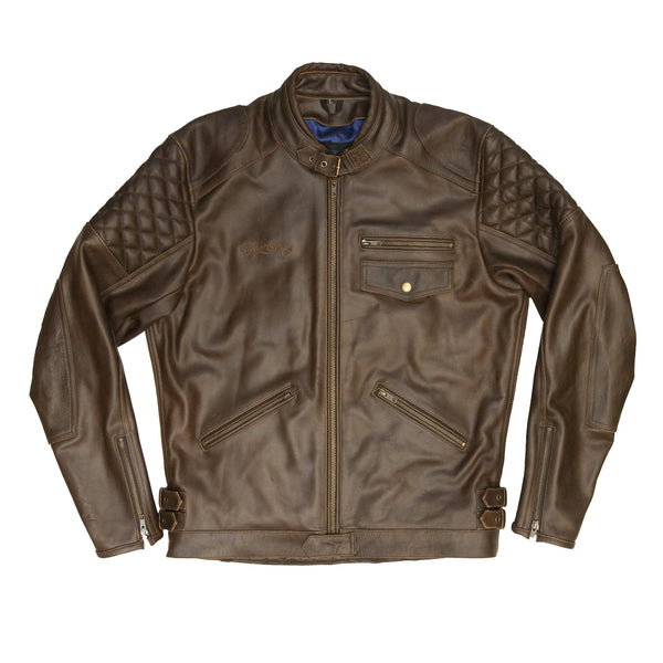 Kingpin Leather jacket Brown