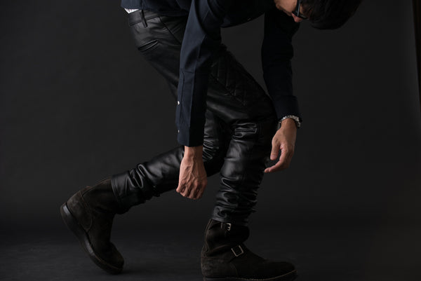 Pantalon Cuir Moto-Pan!!3