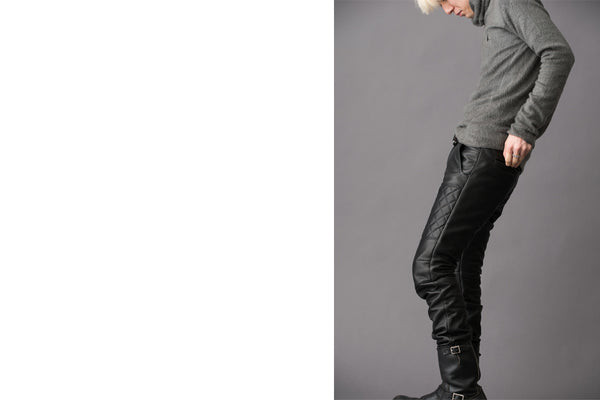 Pantalon Cuir Moto-Pan!!3