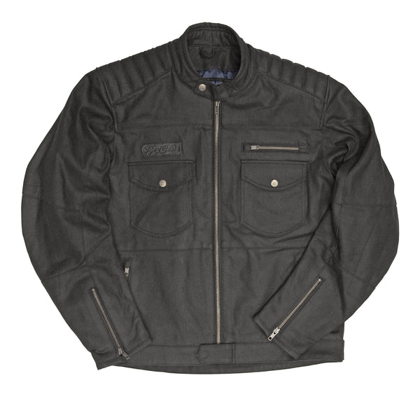 Veste Worker CE Coated Denim Jacket Black
