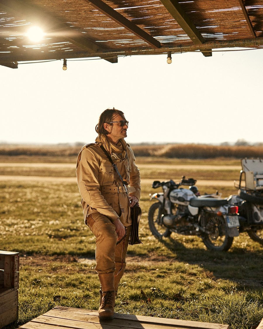 Veste Safari Noir - Homologué AAA