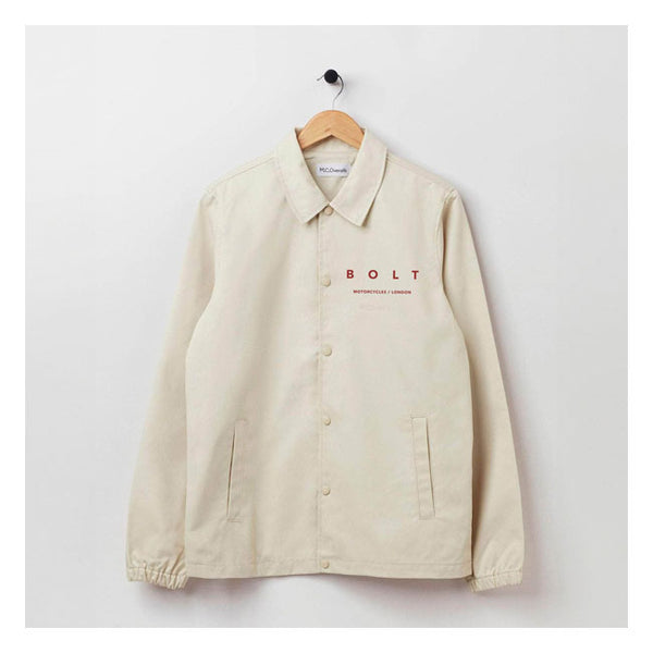 Coach Jacket Bolt - Blanc