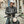 Blouson cuir moto Rogue noir