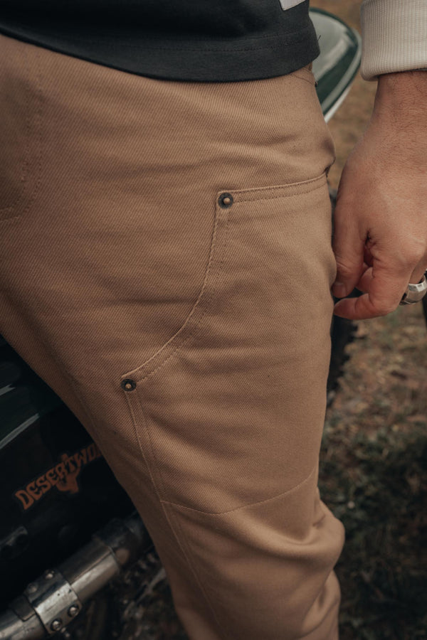 Pantalon moto Service pant Beige
