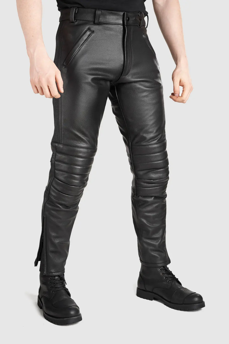 KATANA - Pantalon moto cuir