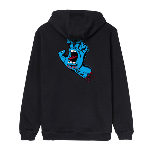 Hoodie Screaming Hand - Noir