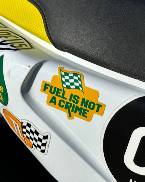 Pack 6 Stickers - Fuel is not a crime