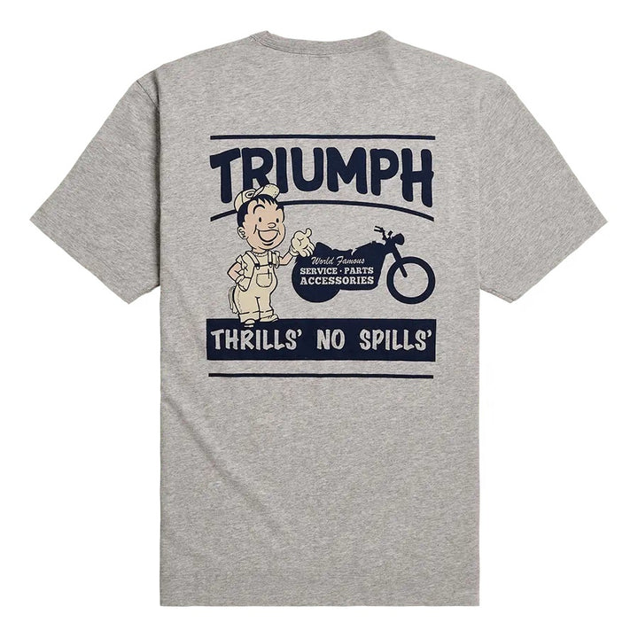 Triumph t-shirt speed shop logo - 4h10.com