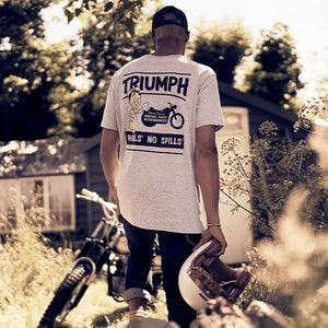 Triumph t-shirt speed shop logo - 4h10.com