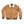 Blouson moto Cockpit en toile caramel