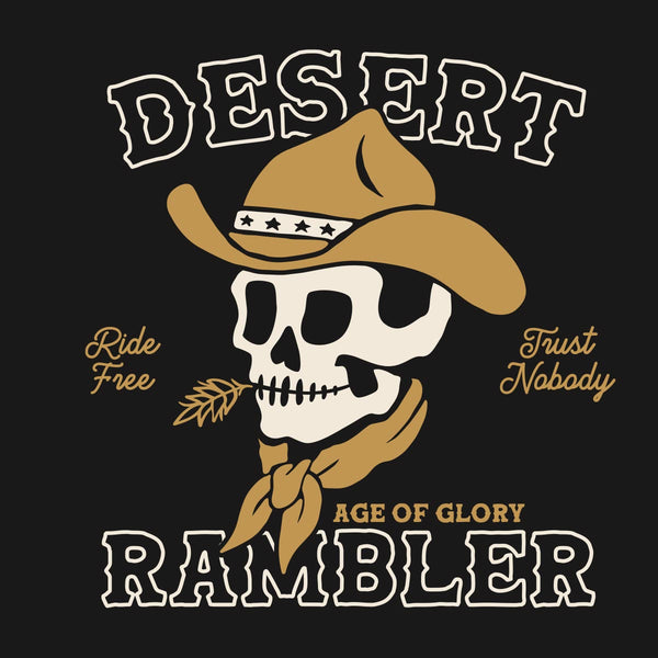 Tee-shirt Rambler Washed Black