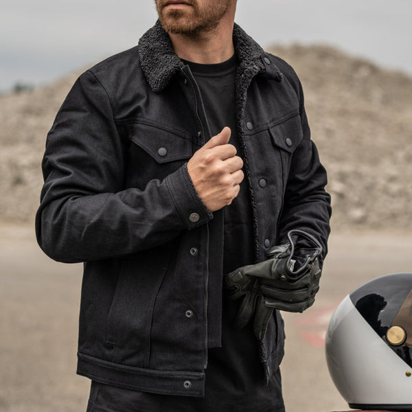 pando moto veste sherpa trucker homologué