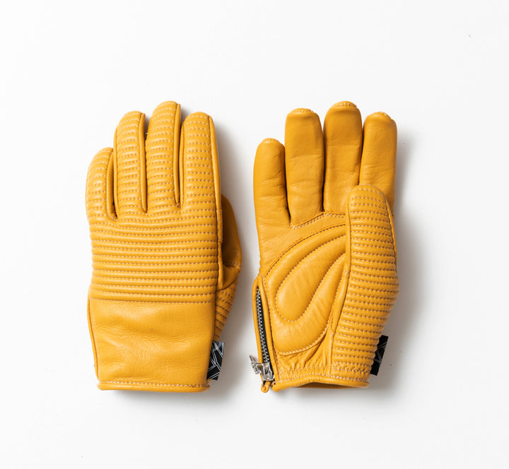 Gants Leather Yellow