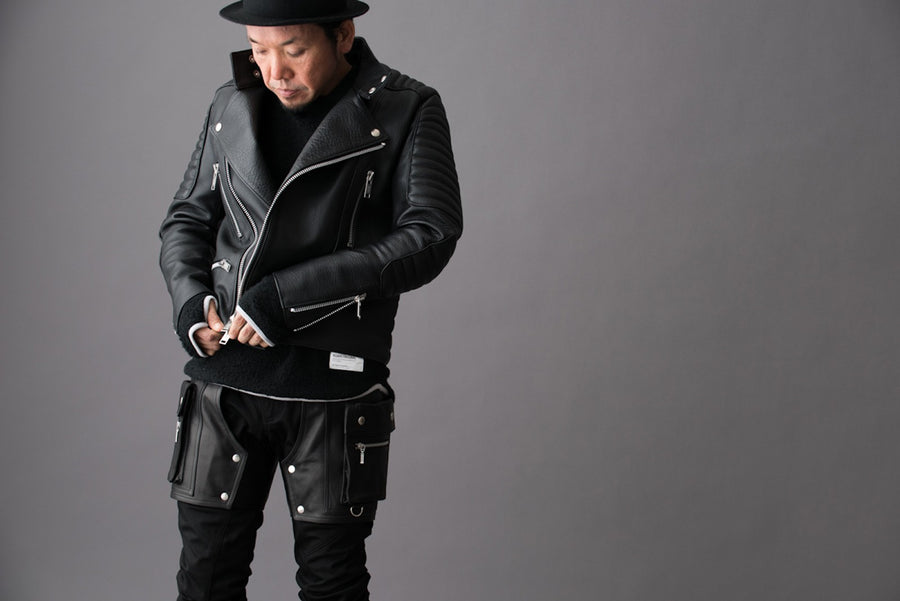 Blouson Padded Rider black