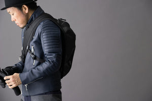Blouson Padded Rider Dark Blue